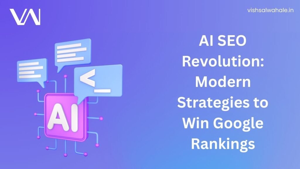 AI SEO revolution concept showing modern strategies to improve Google rankings in 2026