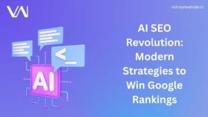 AI SEO revolution concept showing modern strategies to improve Google rankings in 2026